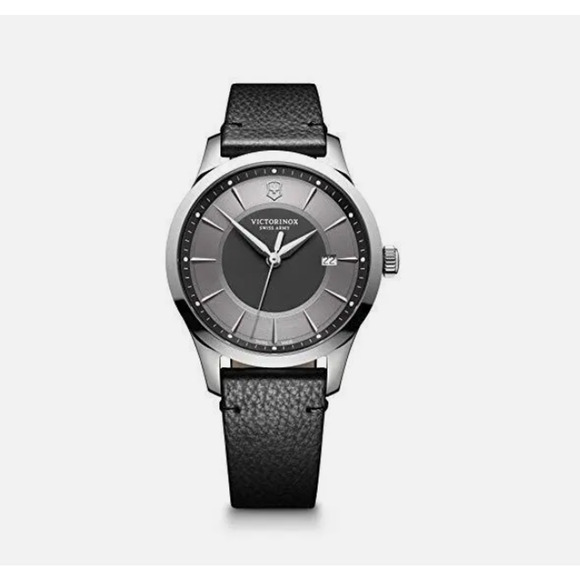 NEW VICTORINOX Alliance Men's 241804 Silver Swiss Quartz Watch MSRP $460 - Picture 1 of 10